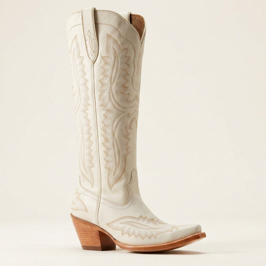 Womens Leather Cowgirl Boots