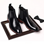 Lorenzo Genuine Leather Chelsea Boots