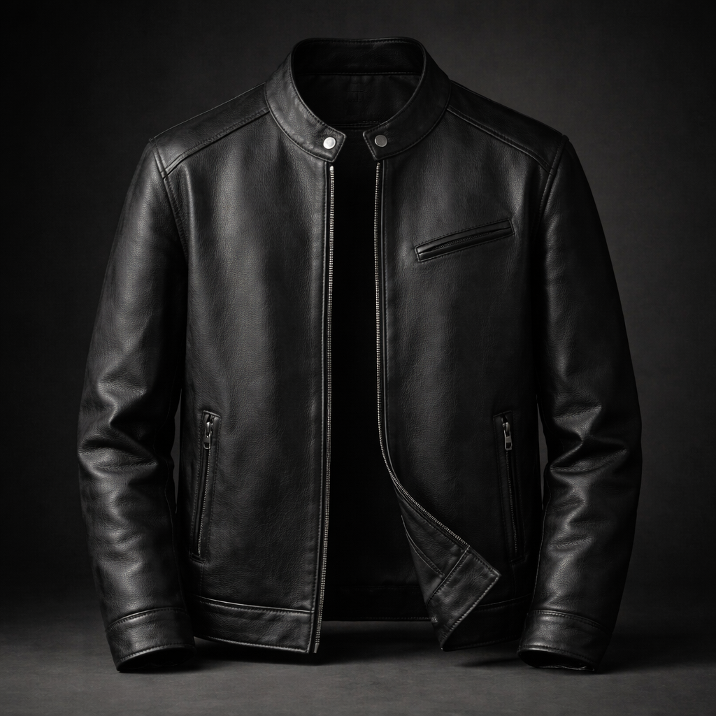 Ashton Mens Leather Jacket