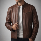 Ashton Mens Leather Jacket