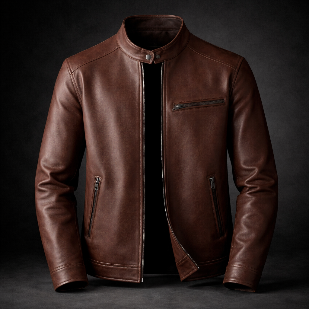 Ashton Mens Leather Jacket