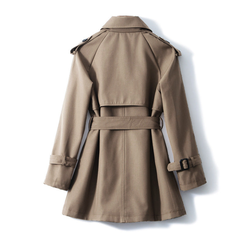 Laura Womens Trench Coat