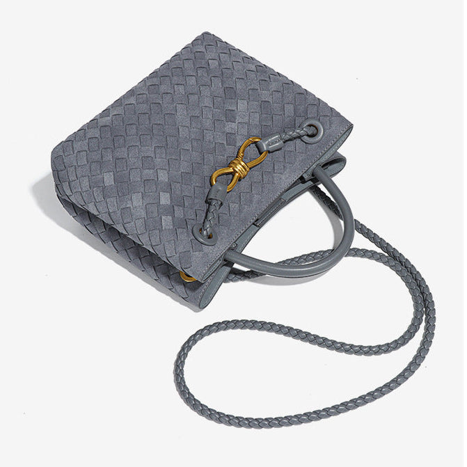 Valentina Suede Leather Handbag