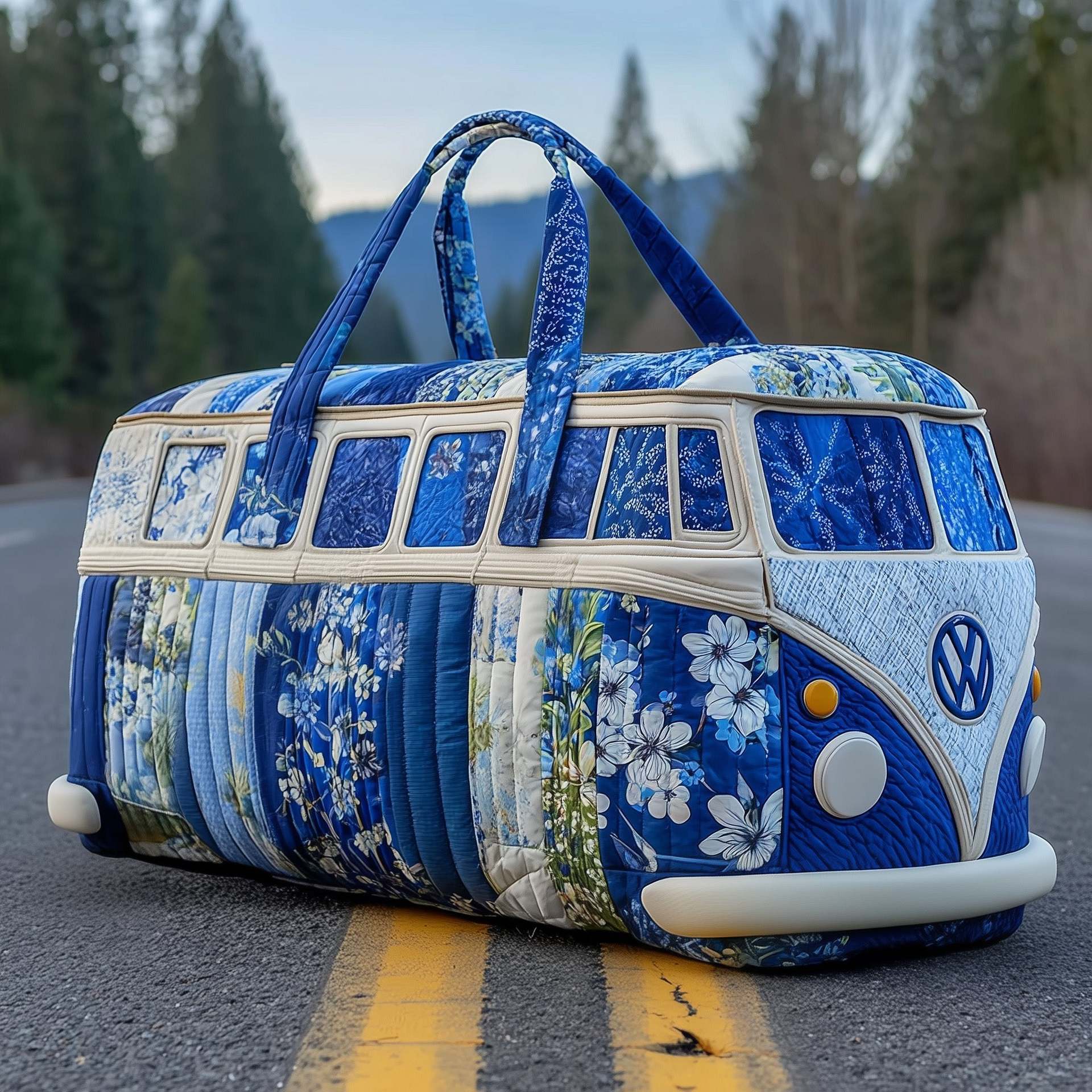 Vintage Van Duffel Bag