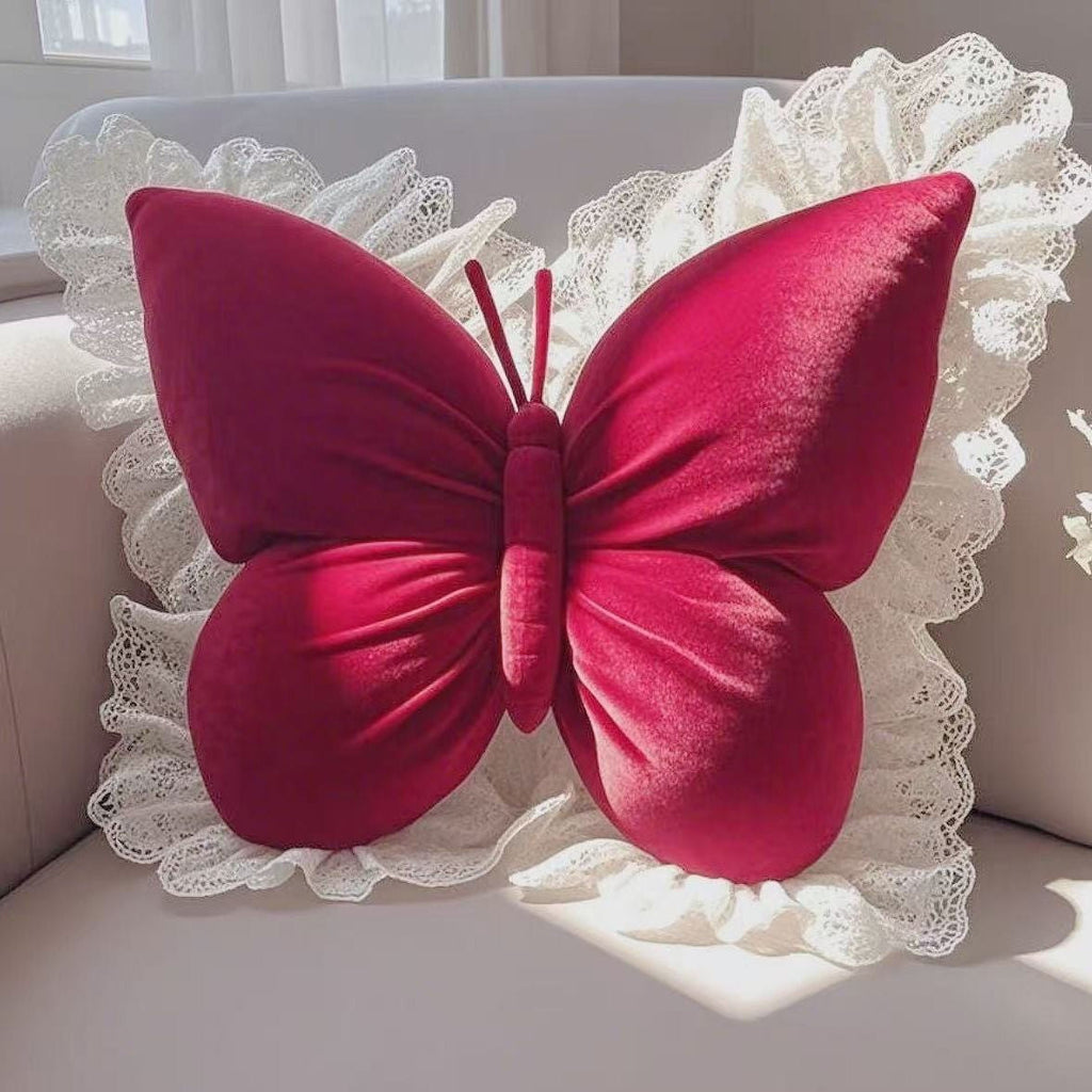 Butterfly Throw Pillow