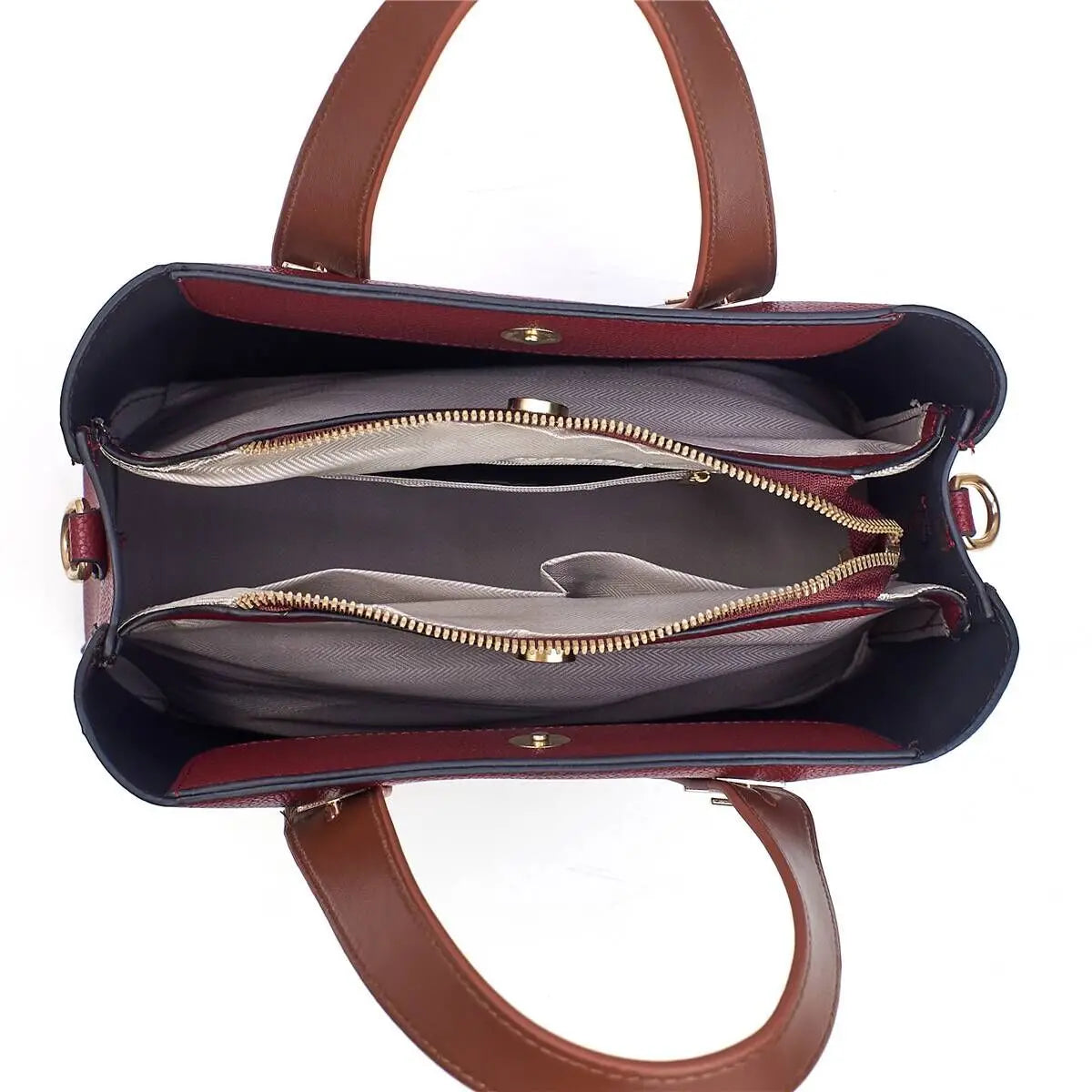 LIsa Pebbled Leather Tote Bag