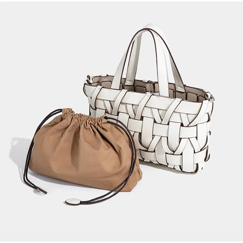 Amelia Handwoven Handbag