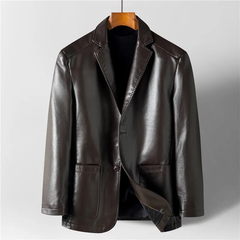 Royce Mens Leather Jacket