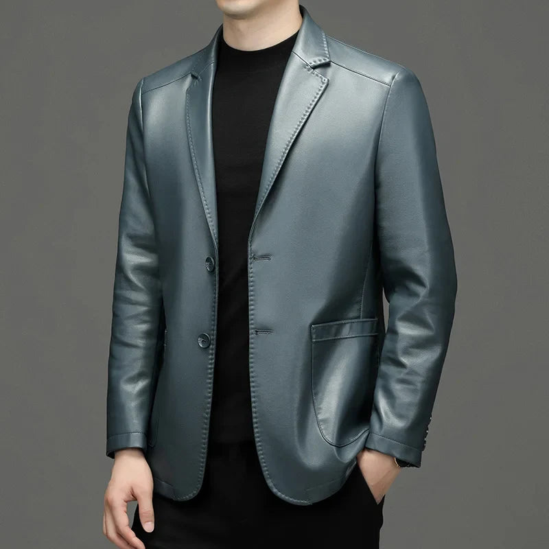 Royce Mens Leather Jacket
