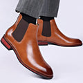 Lorenzo Genuine Leather Chelsea Boots