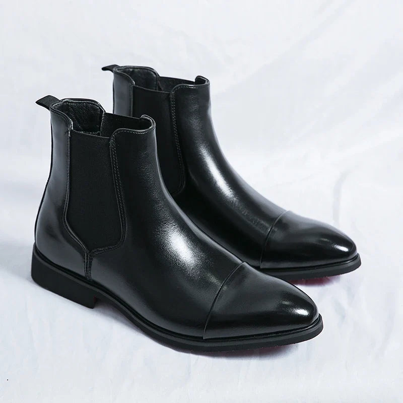 Annibale Leather Chelsea Boots