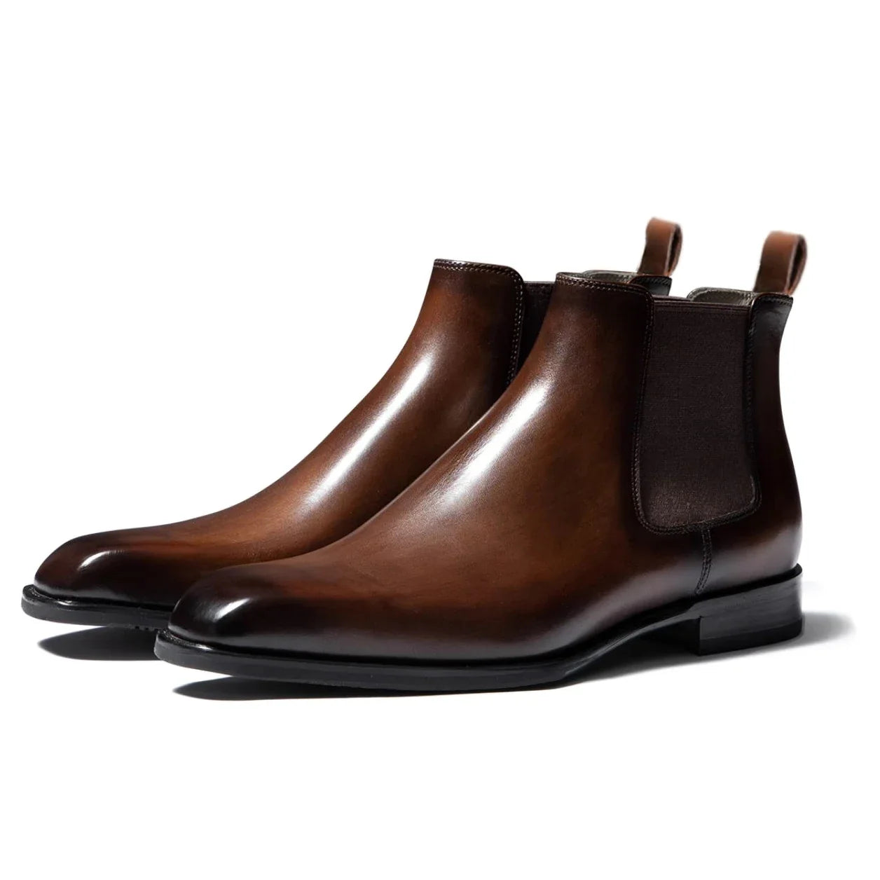 Leandro Genuine Leather Chelsea Boots