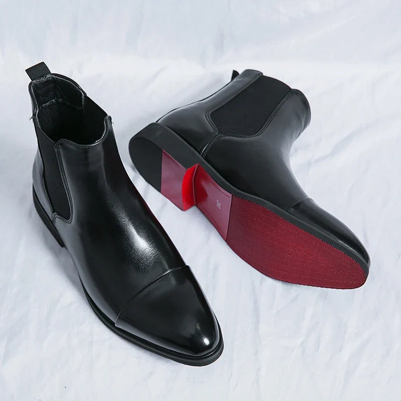 Annibale Leather Chelsea Boots
