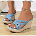 Adeline Crisscross Wedge