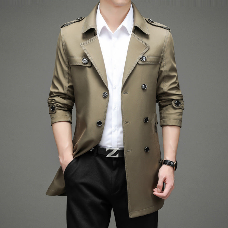 Branford Mens Trench Coat