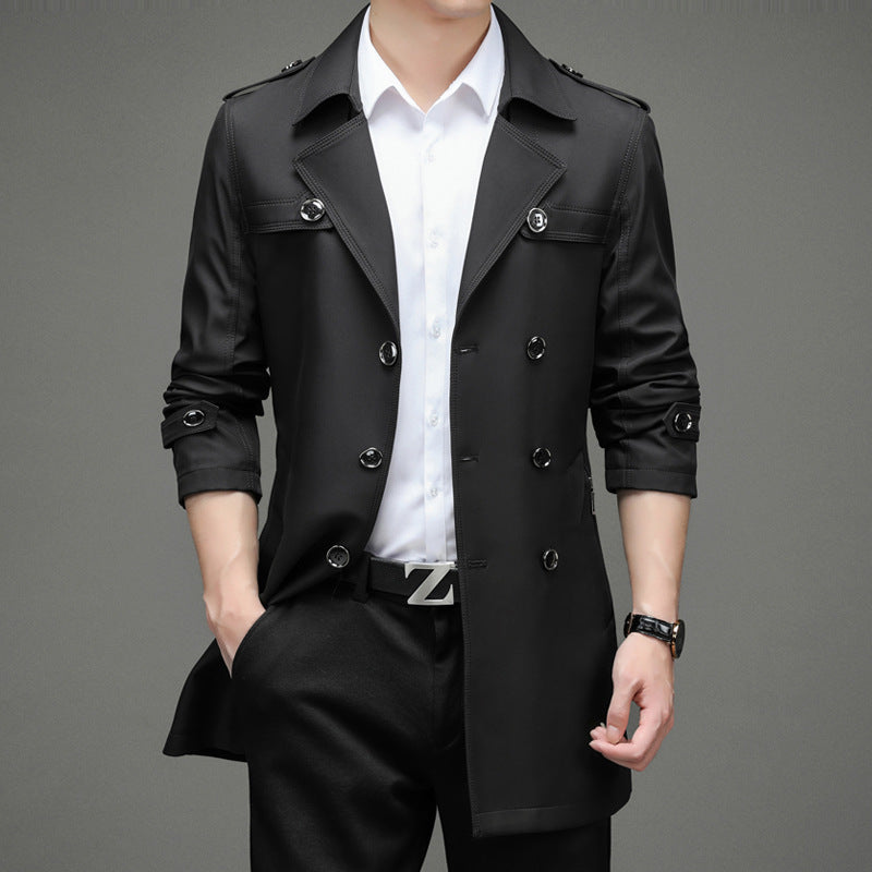 Branford Mens Trench Coat