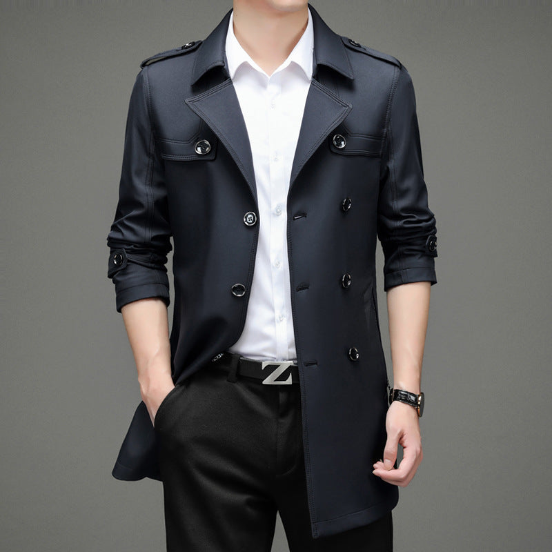 Branford Mens Trench Coat