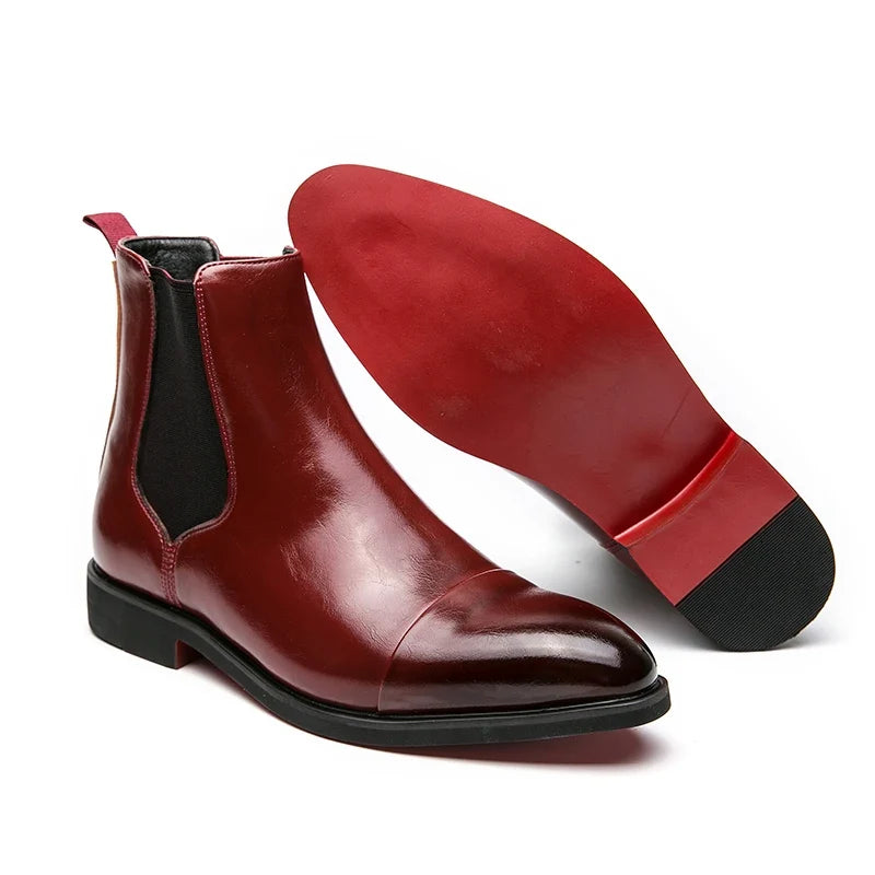 Annibale Leather Chelsea Boots