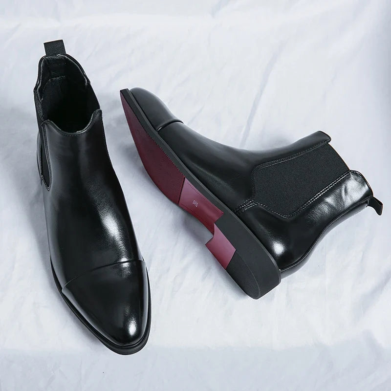 Annibale Leather Chelsea Boots