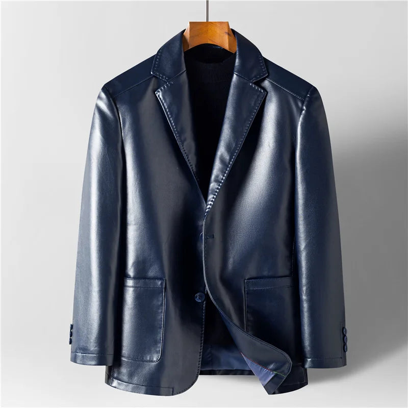 Royce Mens Leather Jacket