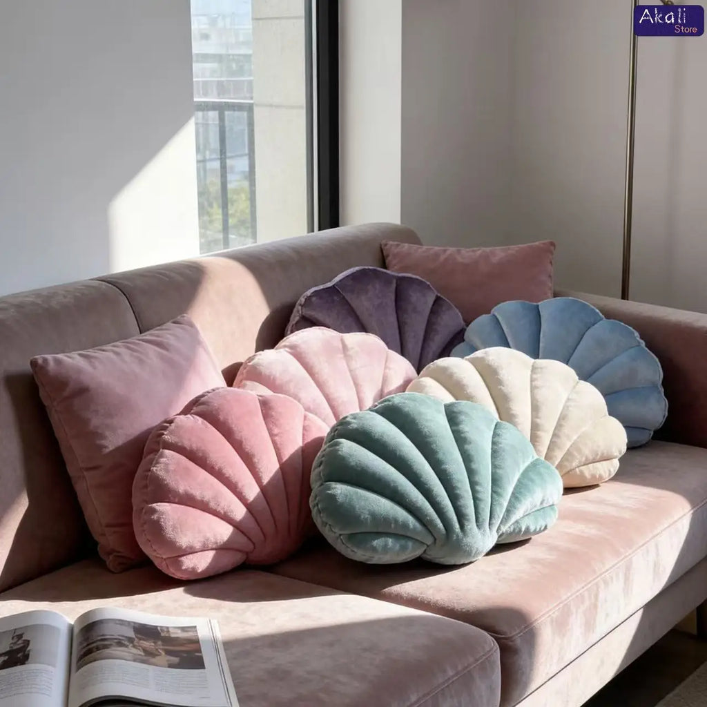 Coastal Clam Pillow