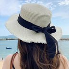 Rivera Bow Straw Hat