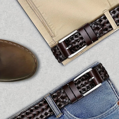 Marshall Mens Leather Belt
