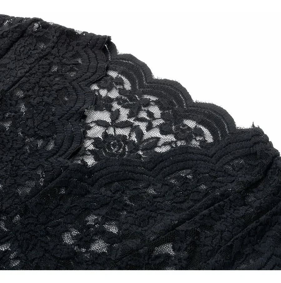 Women's Lace V Neck Top | Ruthven_20