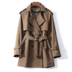 Laura Womens Trench Coat