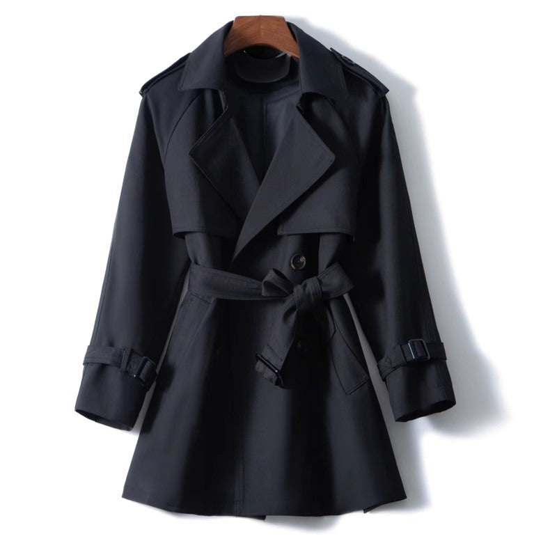 Laura Womens Trench Coat