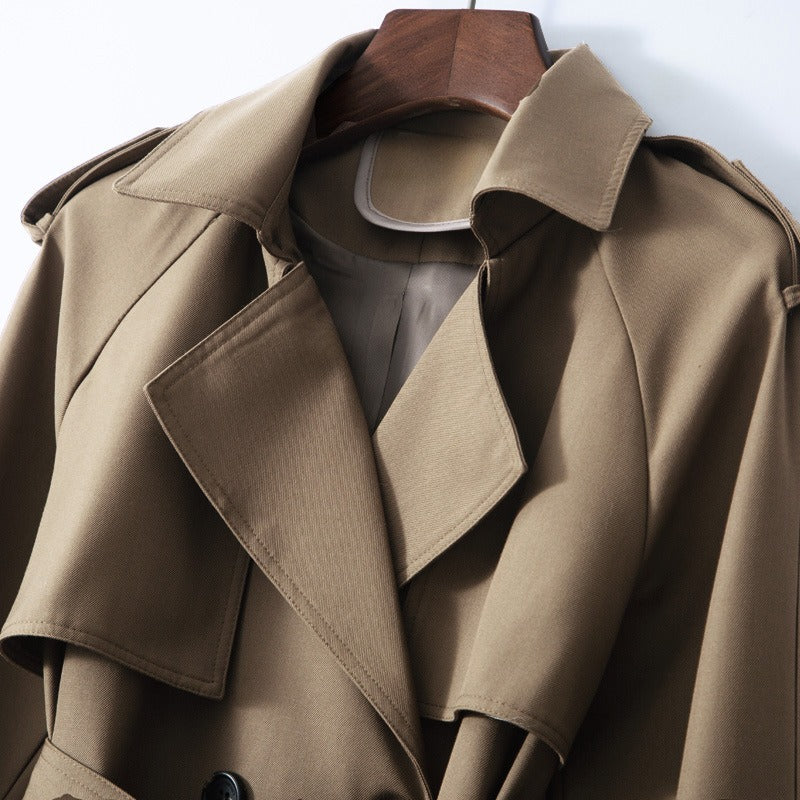 Laura Womens Trench Coat