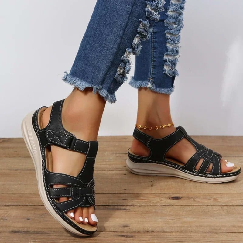Women's Orthopedic Wedge Sandals | Cecily_1