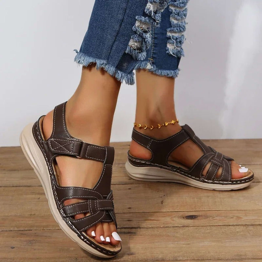 Women's Orthopedic Wedge Sandals | Cecily_4
