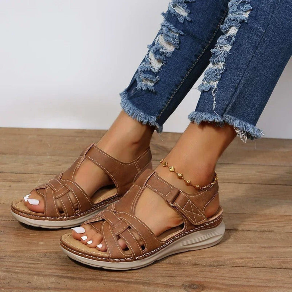 Women's Orthopedic Wedge Sandals | Cecily_5