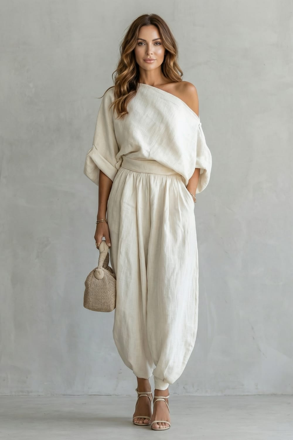 Women's Off Shoulder Two Piece Set | Winsford_2