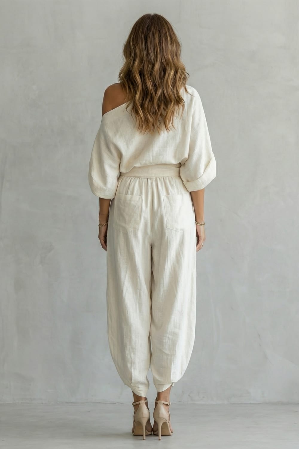 Women's Off Shoulder Two Piece Set | Winsford_4