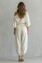 Women's Off Shoulder Two Piece Set | Winsford_4