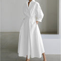 Women's Long Sleeve Wrap Maxi Dress | Glenmara_14