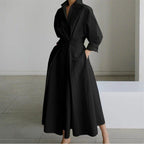 Women's Long Sleeve Wrap Maxi Dress | Glenmara_9