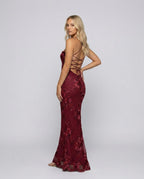 Women's Floral Embroidered Maxi Dress | Jacquetta_15