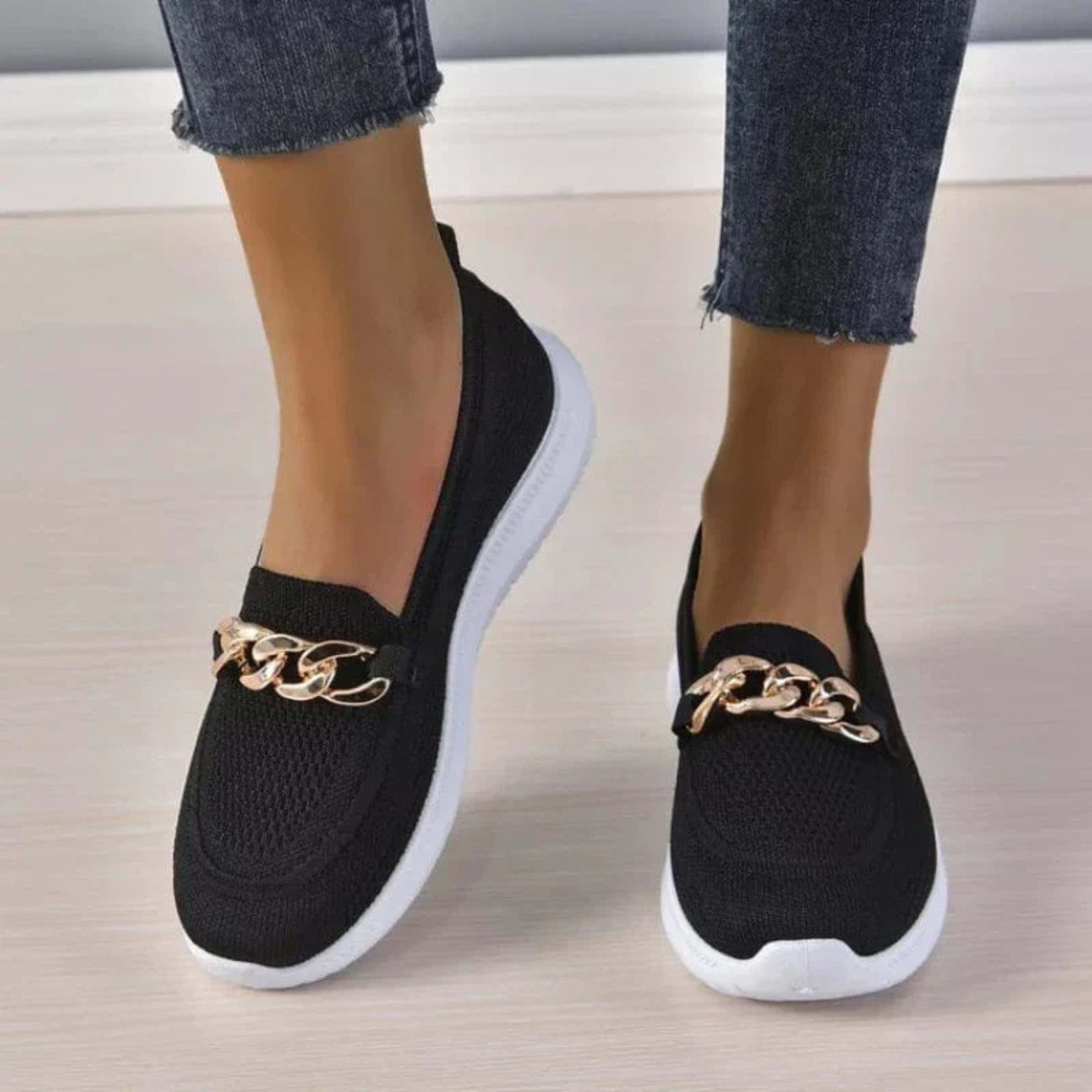 Women's Orthopedic Knit Loafers | Nancy_5