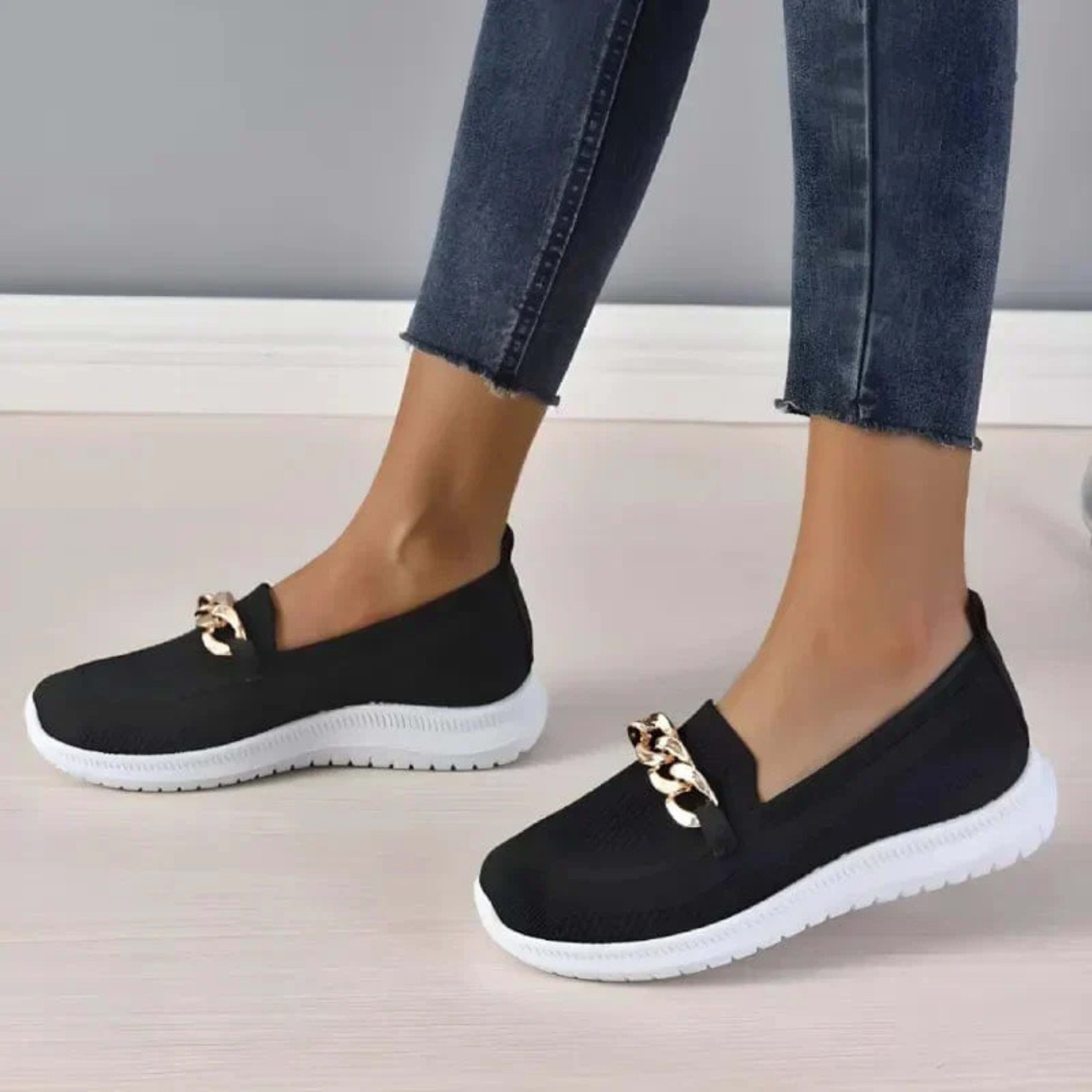 Women's Orthopedic Knit Loafers | Nancy_7
