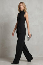 Women's Sleeveless Wide Leg Pant Set | Bickleigh_3