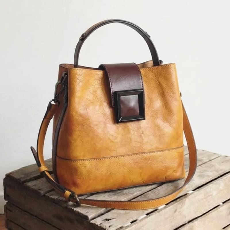 Women's Full Grain Leather Crossbody Bag | Swinford_1