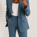 Women's Tailored Two Piece Pant Suit | Crawley_1