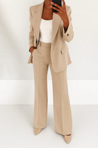 Women's Tailored Two Piece Pant Suit | Crawley_3