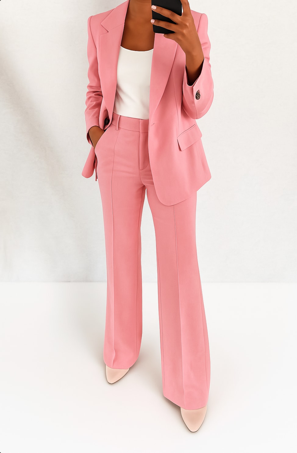 Women's Tailored Two Piece Pant Suit | Crawley_5
