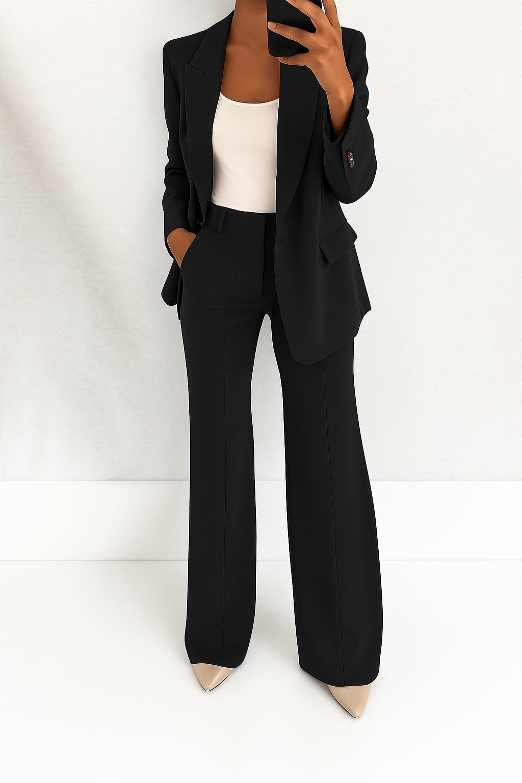 Women's Tailored Two Piece Pant Suit | Crawley_6