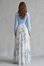 Women's Floral Chiffon Maxi Dress | Ashdown_4