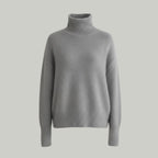 Women's Oversized Cashmere Blend Turtleneck | Wilhelmina_14